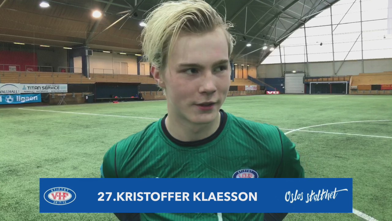 Klaesson og Holme etter tapet for Alta